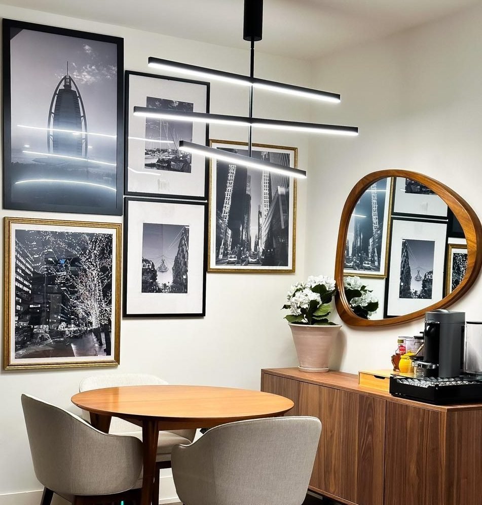 3 Lights Rod LED Pendant Light